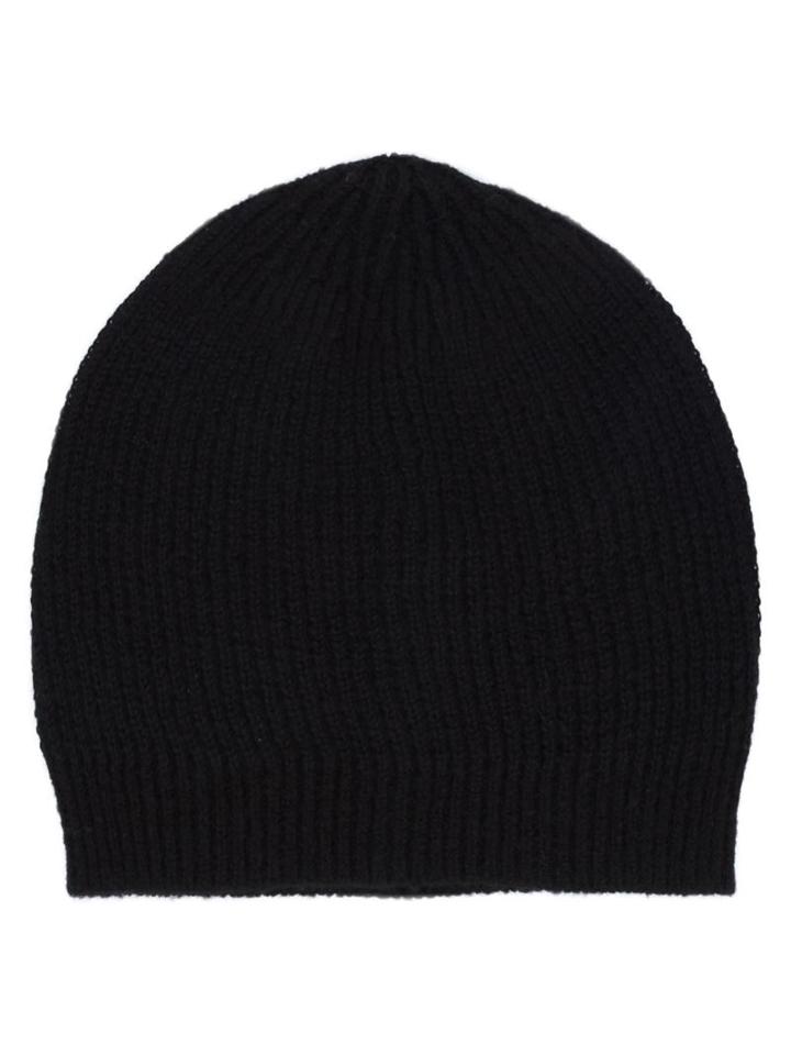 Rick Owens Knit Beanie, Men's, Black, Polyamide/cashmere/wool