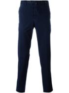 Pt01 Slim Fit Chinos, Men's, Size: 46, Blue, Cotton/spandex/elastane