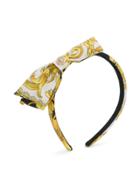 Young Versace Bow Headband - Yellow