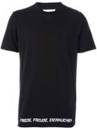 Maison Margiela Printed T-shirt, Men's, Size: 50, Black, Cotton
