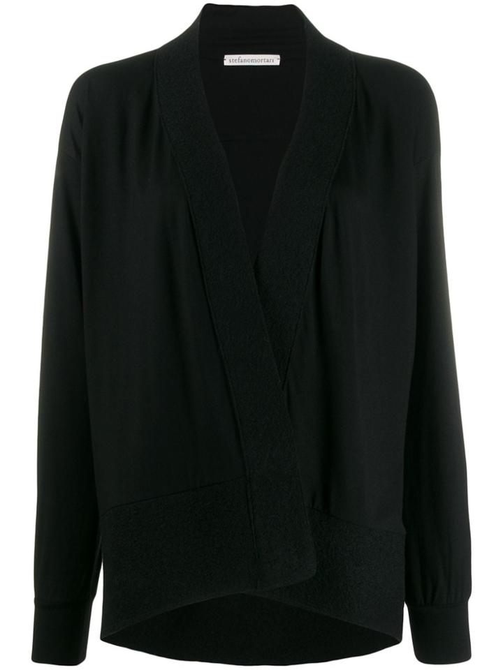 Stefano Mortari Loose-fit Button-up Cardigan - Black
