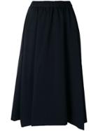 Comme Des Garçons Gathered Midi Skirt - Blue