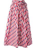 Marc Jacobs 'arrowhead' Print Wrap Skirt