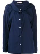 Marni Loose Button-up Shirt - Blue
