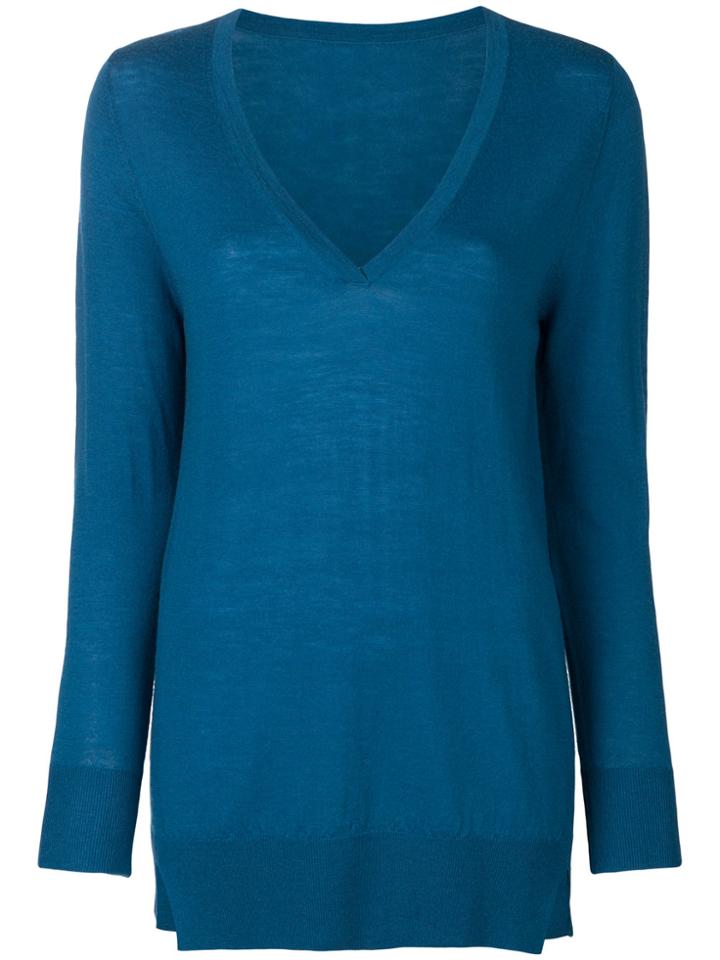 Sottomettimi Lightweight Knit Jumper - Blue