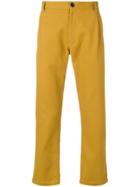 Comme Des Garçons Shirt Boys Straight-leg Trousers - Yellow & Orange