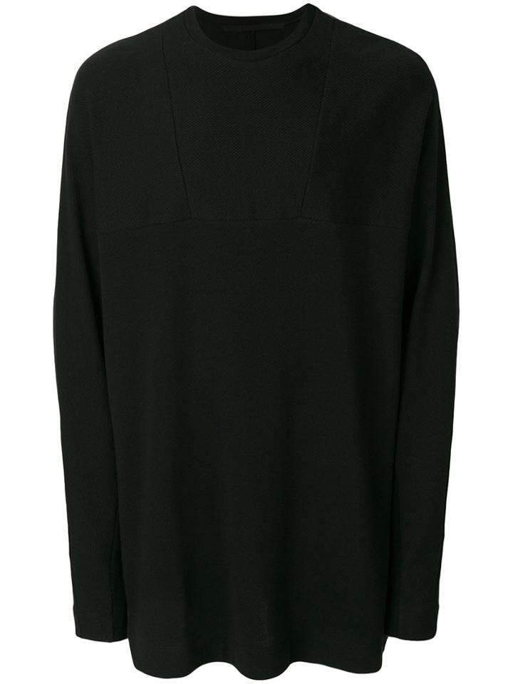 Julius Crew Neck Sweatshirt - Black