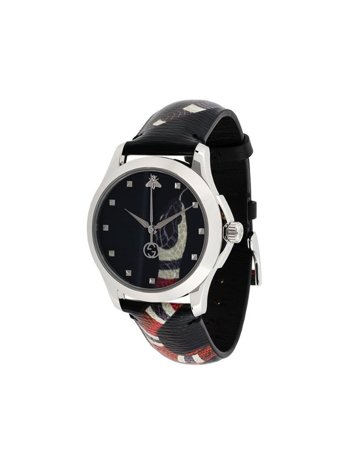 Gucci Le Marché Des Merveilles Chrono Watch - Black