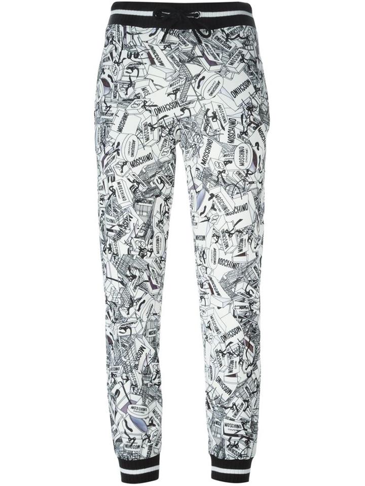 Moschino Shopping Bag Print Track Pant