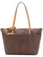 Etro Paisley Knot Tote Bag - Red