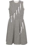 Sandy Liang Gingham Dress - Black