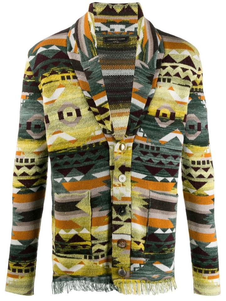 Gabriele Pasini Shawl Cardigan - Green