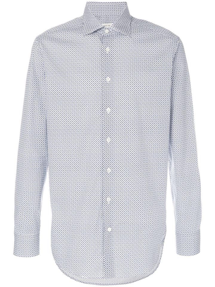 Etro Classic Dotted Shirt - Blue