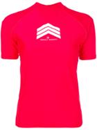 Perfect Moment Chevron Detail Rashguard - Red