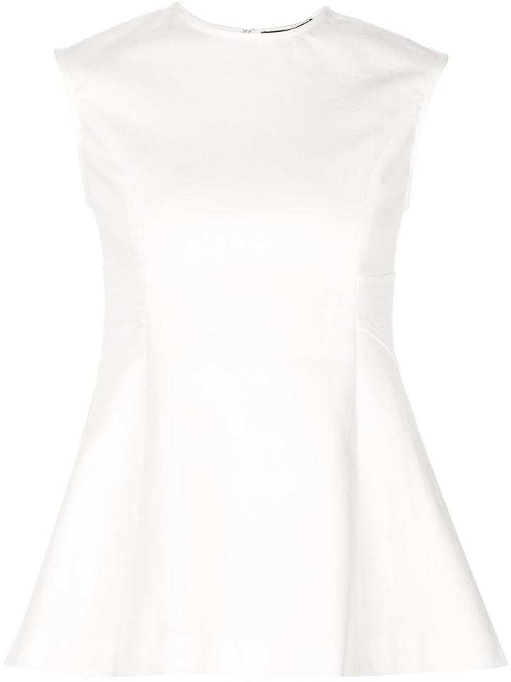 Derek Lam Flared Denim Denim Top