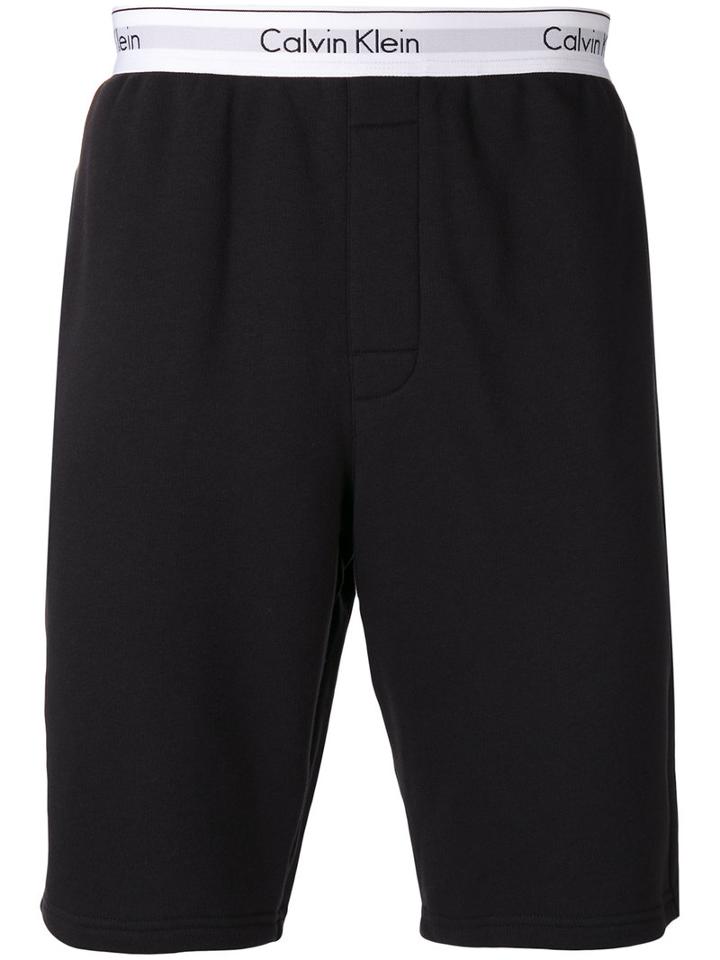 Calvin Klein Jeans - Logo Band Shorts - Men - Cotton/polyester - M, Black, Cotton/polyester
