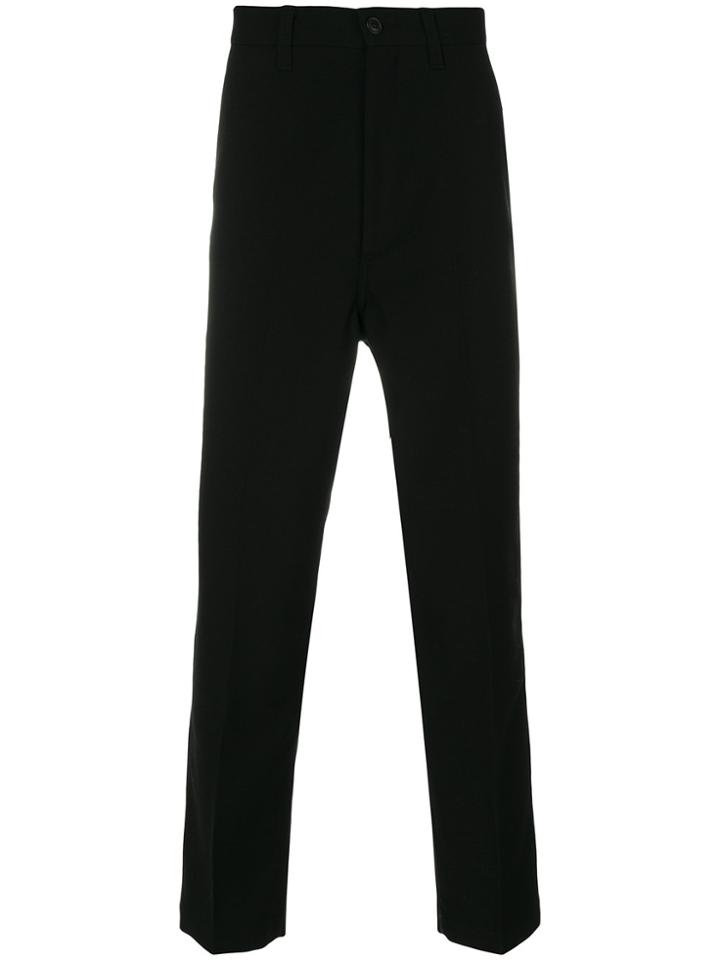 Junya Watanabe Comme Des Garçons Man Drop-crotch Trousers - Black