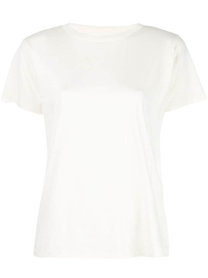 Anine Bing Maya Cropped T-shirt - White