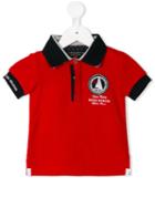 Lapin House - Nautical Patch Polo Shirt - Kids - Cotton/tactel - 2 Yrs, Red