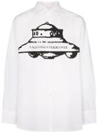 Valentino X Undercover Ufo Print Shirt - Black