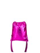Attico Tassel Drawstring Bag - Pink