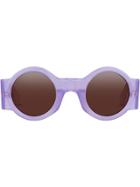 Linda Farrow Round-frame Sunglasses - Pink