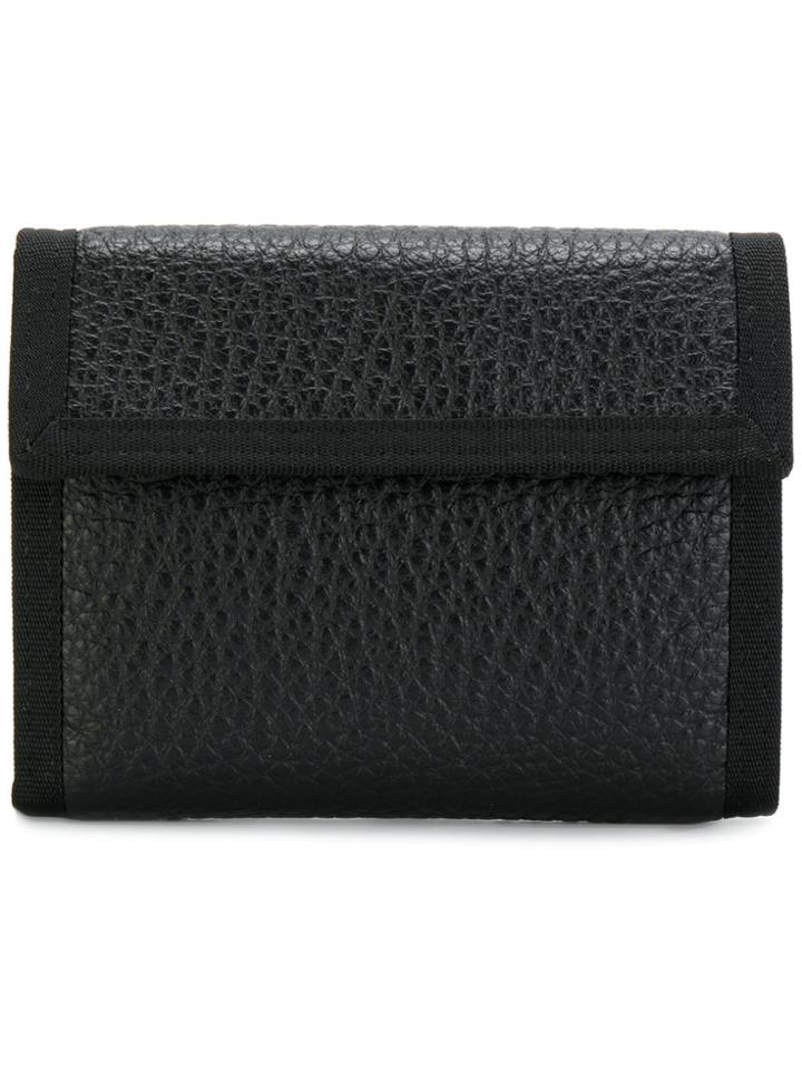 Maison Margiela Replica Pebbled Wallet - Black