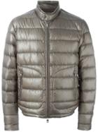 Moncler 'acorus' Padded Jacket, Men's, Size: 5, Grey, Polyamide/feather Down