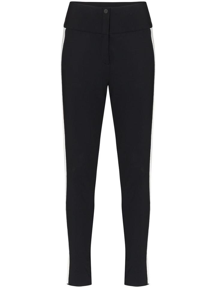 Fusalp Millesime Contrast Stripe Ski Pants - Black