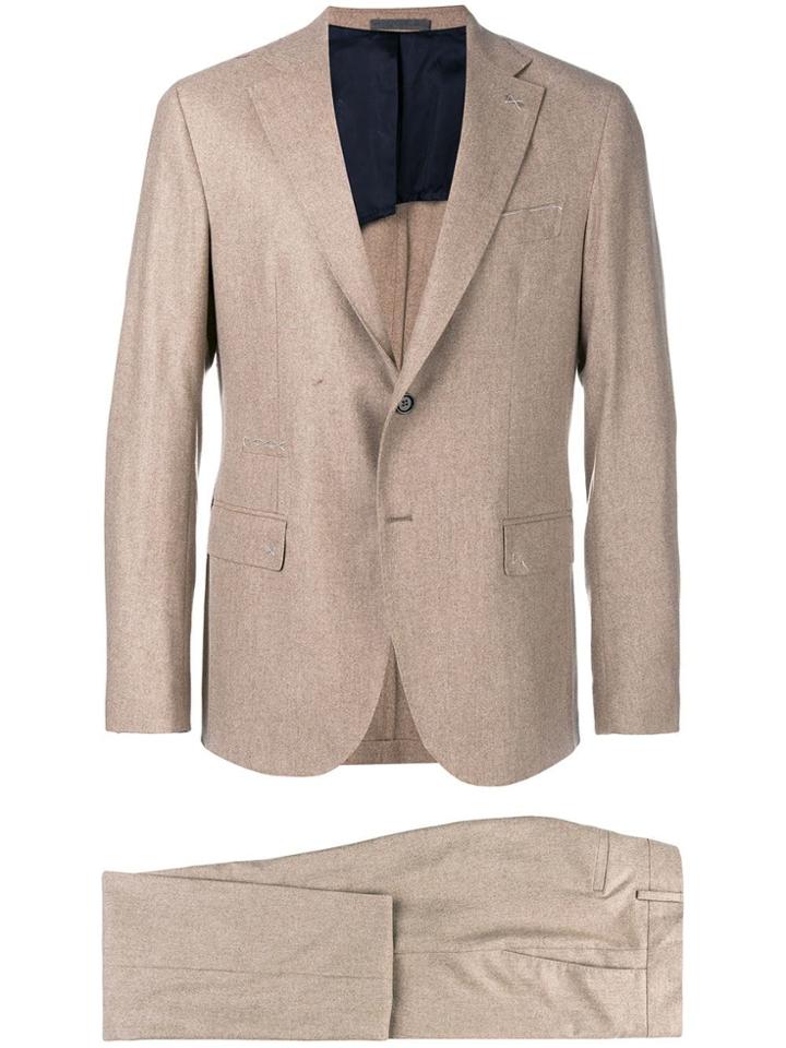 Eleventy Classic Two-piece Suit - Nude & Neutrals