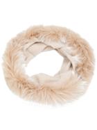 Sofia Cashmere Infinity Scarf, Women's, Nude/neutrals, Fox Fur/cashmere