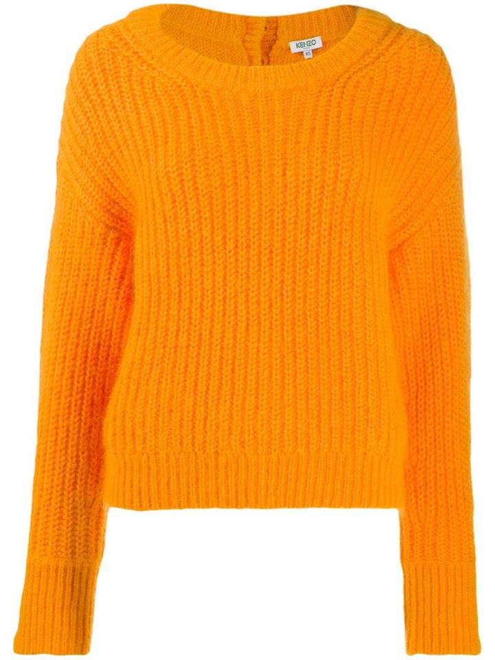 Kenzo Tassel Detail Jumper - Orange