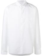 Ymc Classic Plain Shirt, Men's, Size: Large, White, Cotton/polyurethane