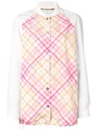 Escada Sport Checked Cardigan - White
