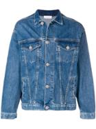 Ih Nom Uh Nit Loose Fit Denim Jacket - Blue
