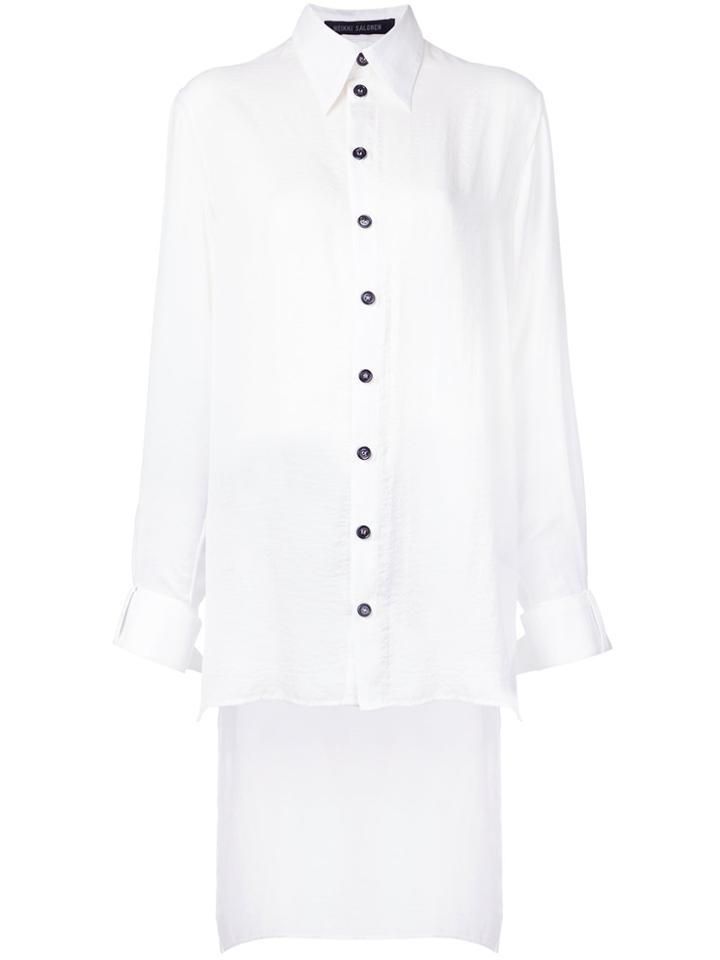 Heikki Salonen Elongated Shirt - White