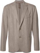 Eleventy Button Up Blazer, Men's, Size: 48, Brown, Polyamide/wool