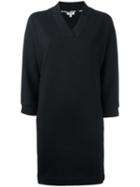 Kenzo Boxy Fit Sweatshirt Dress, Women's, Size: Small, Black, Cotton