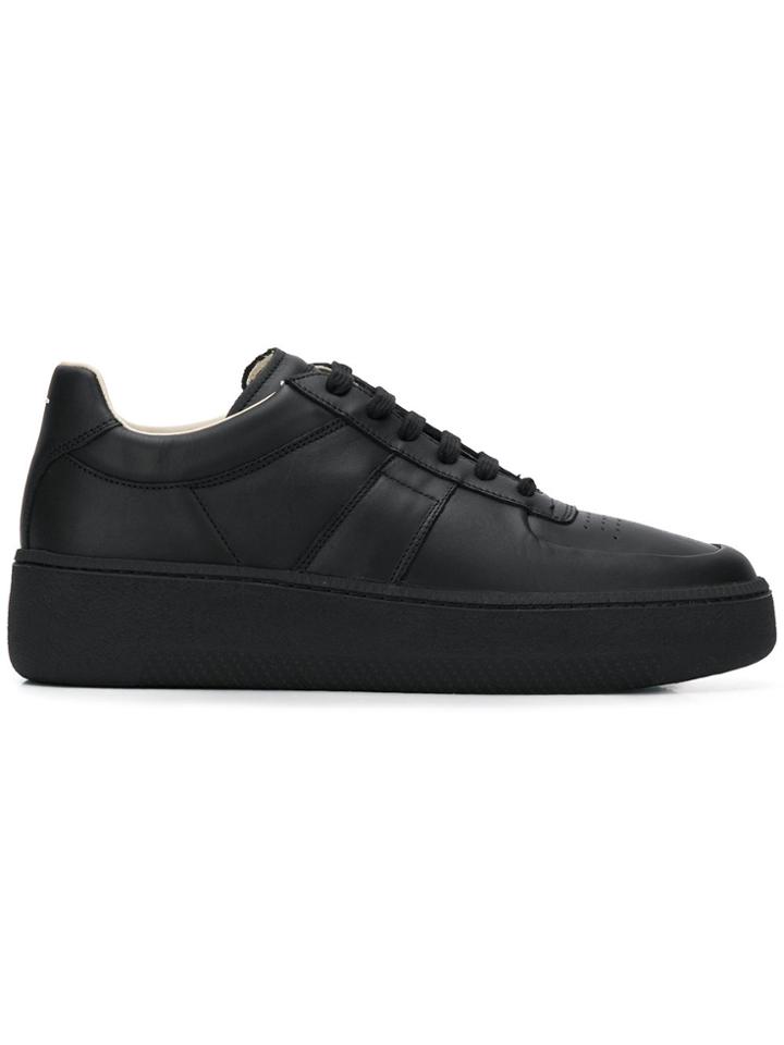 Maison Margiela Low-top Platform Sneakers - Black