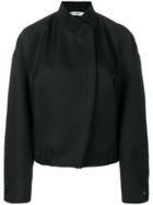 Jil Sander Oversized Wool Jacket - Black