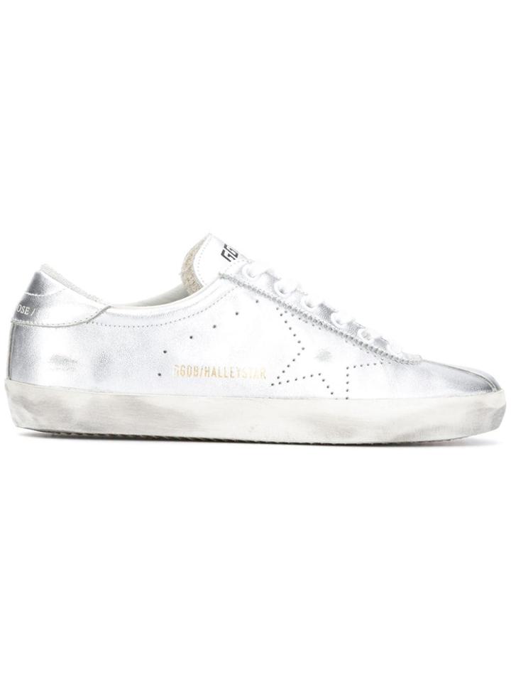 Golden Goose Deluxe Brand Halley Star Sneakers - Silver