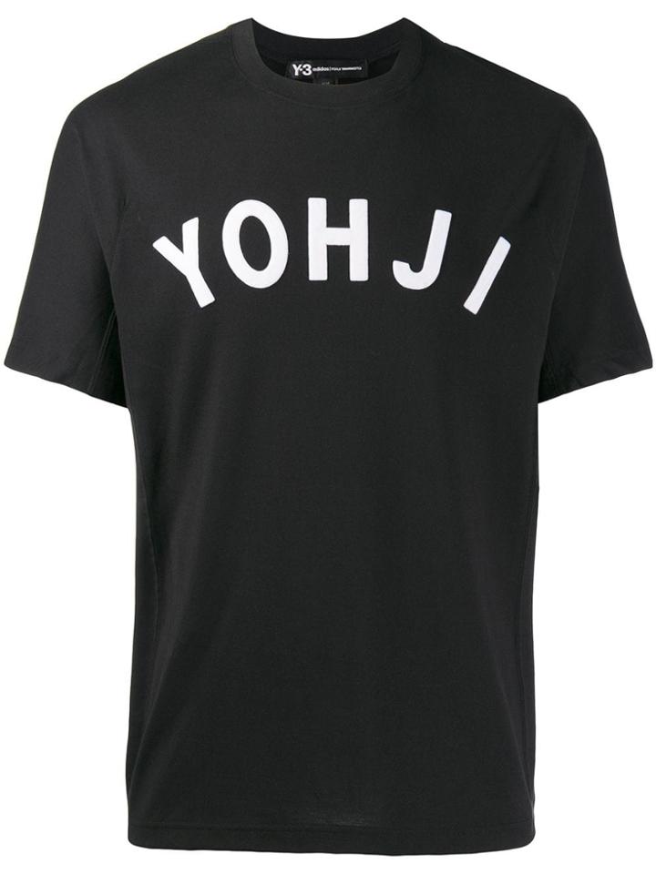 Y-3 Yohji Print T-shirt - Black
