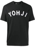 Y-3 Yohji Print T-shirt - Black