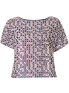 Ingie Paris Geometric Top - Purple