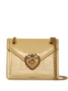Dolce & Gabbana Devotion Crossbody Bag - Gold