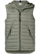 Cp Company Vest With Glasses - Green