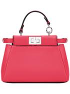Fendi Mini Peekaboo Tote Bag - Pink & Purple
