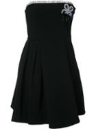 Cinq A Sept Jewel-embellished Mini Dress, Women's, Size: 8, Black, Acetate