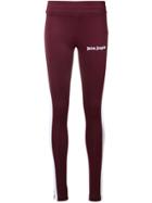 Palm Angels Skinny Fitted Track Trousers - Red