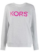 Michael Kors Collection Classic Logo Sweatshirt - Grey